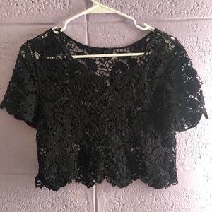 Floral Express Crop Top
